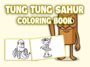Read more about the article Tung Tung Sahur Coloring Book